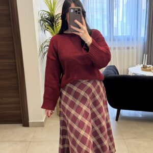 Jupe à carreaux Rmd